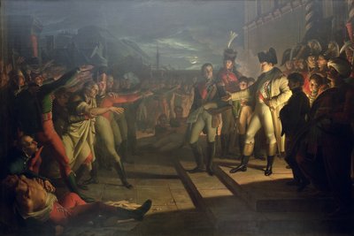 The Oath of the Sassoni to Napoleon Bonaparte after the Battle of Jena-Auerstadt, 14th October 1806 by Pietro Benvenuti